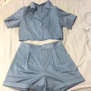 Vintage matching set! Shorts and top!